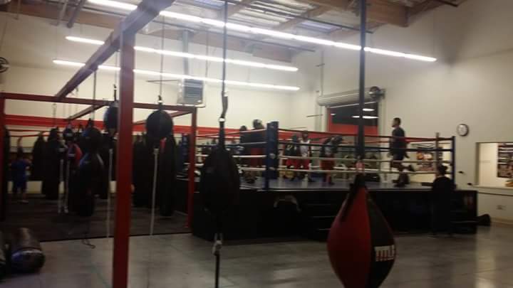 Heavy bags and training space inside Battlefit Gym